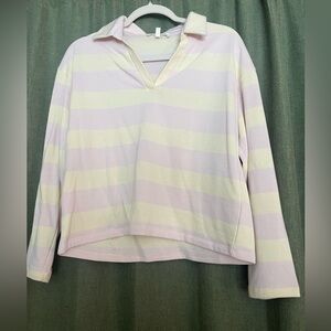 Workshop Republic Clothing Pastel Striped Top